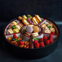 Multicolored pastries (for 4 persons)