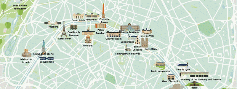 Map Paris Riverlounge