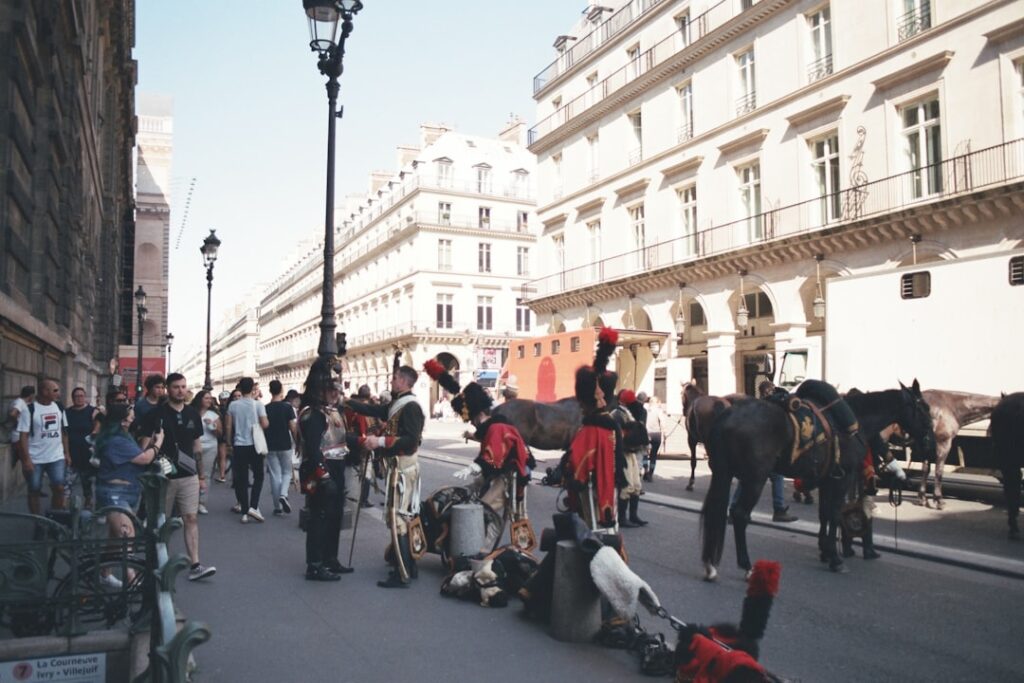 Photo Filming in Paris