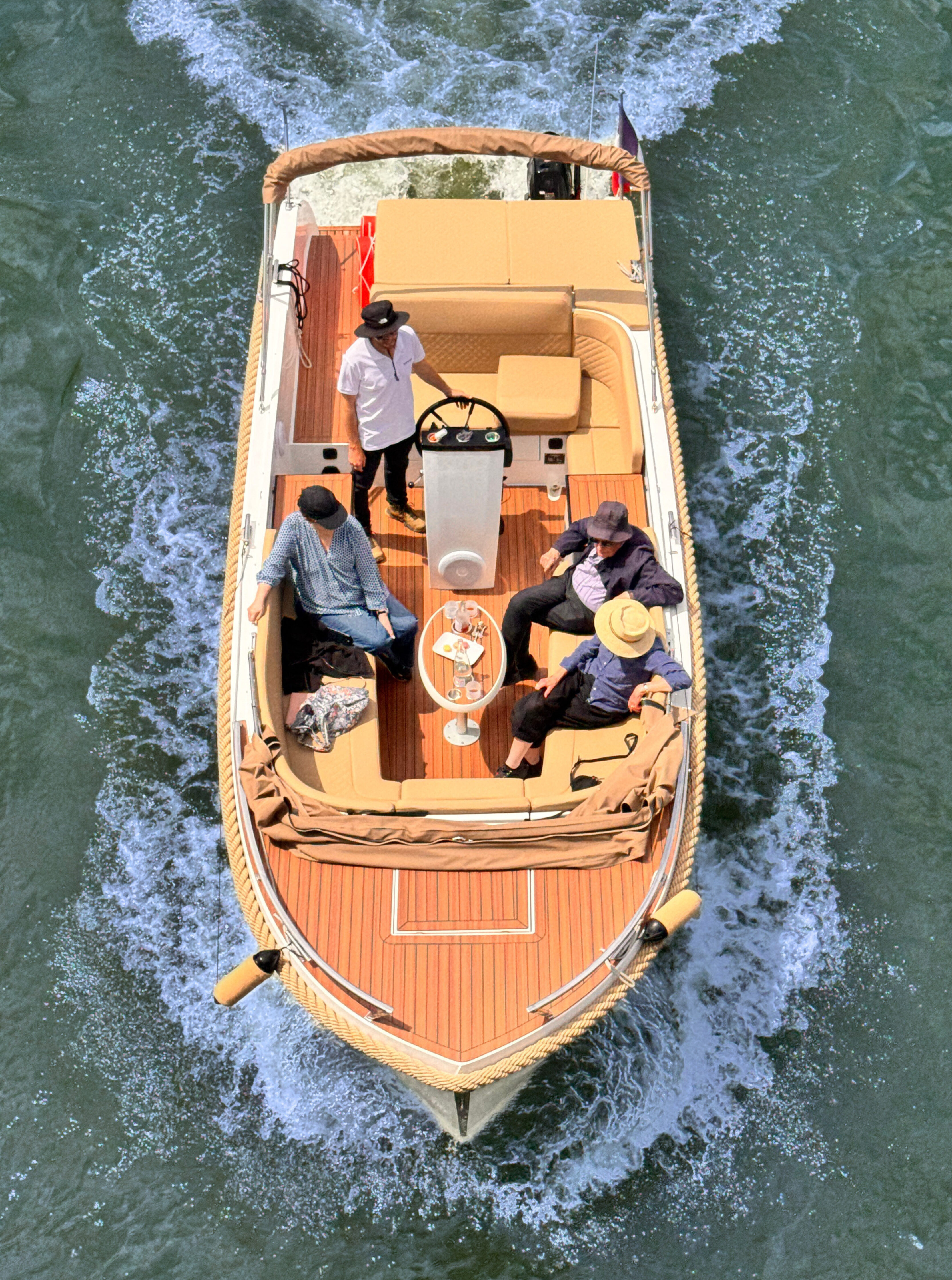 Private Boat tour in Paris view from top